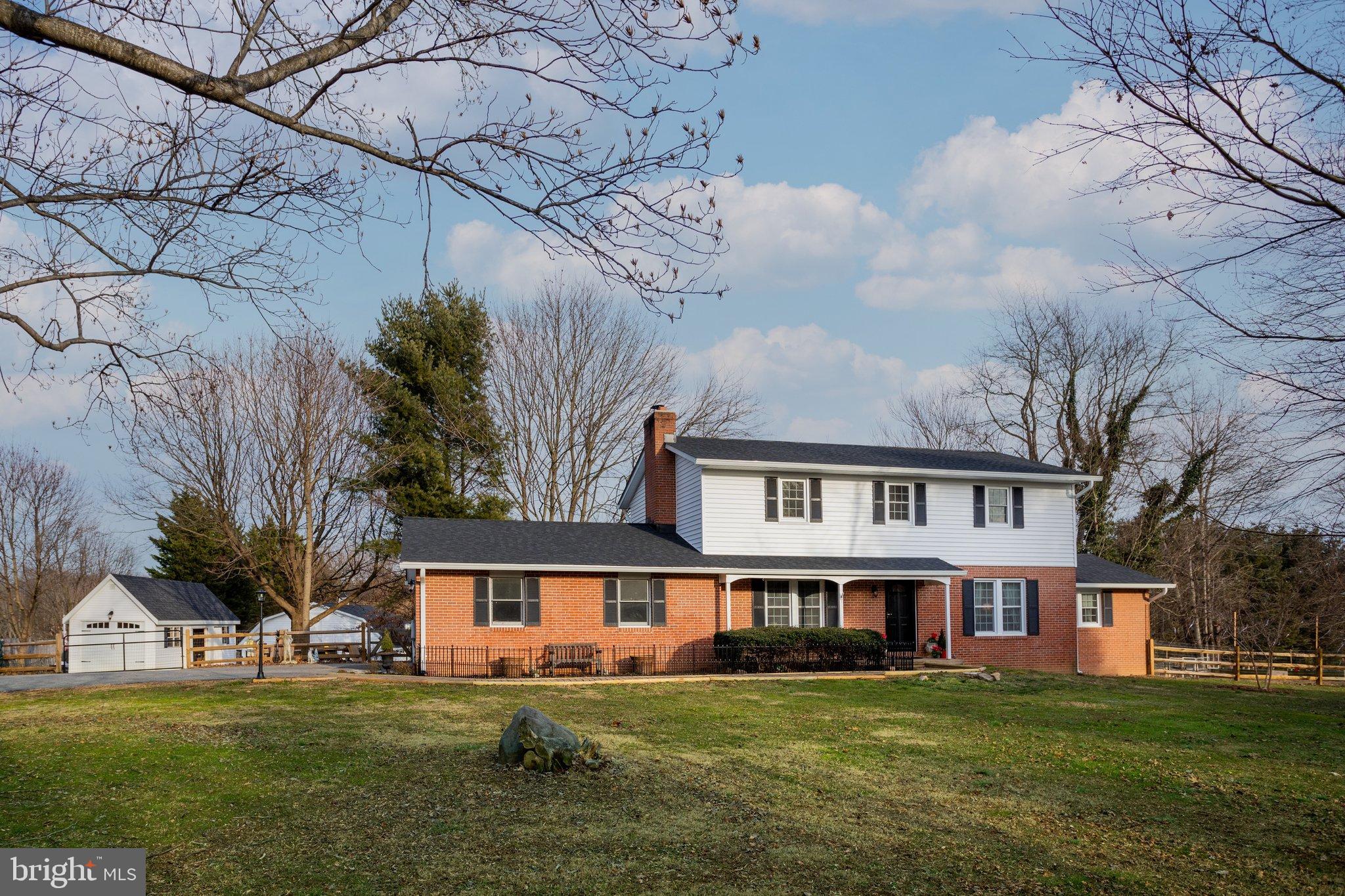 17207 Hunter Green Road Upperco, MD 21155 - Photo 2 of 56 5 BR 3.5 BA Colonial home w/ fenced in front yard