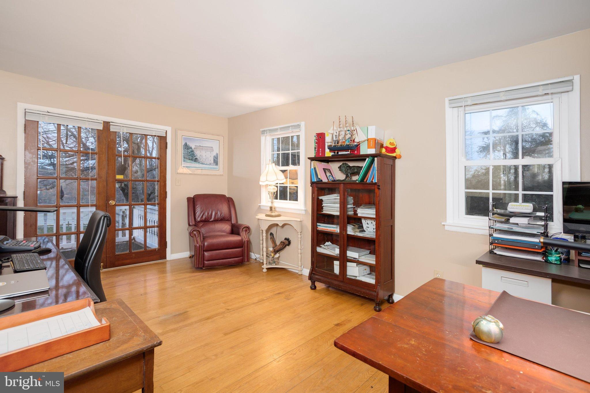 17207 Hunter Green Road Upperco, MD 21155 - Photo 11 of 56 1st Fl Office OR 2nd Master BR w/ French doors