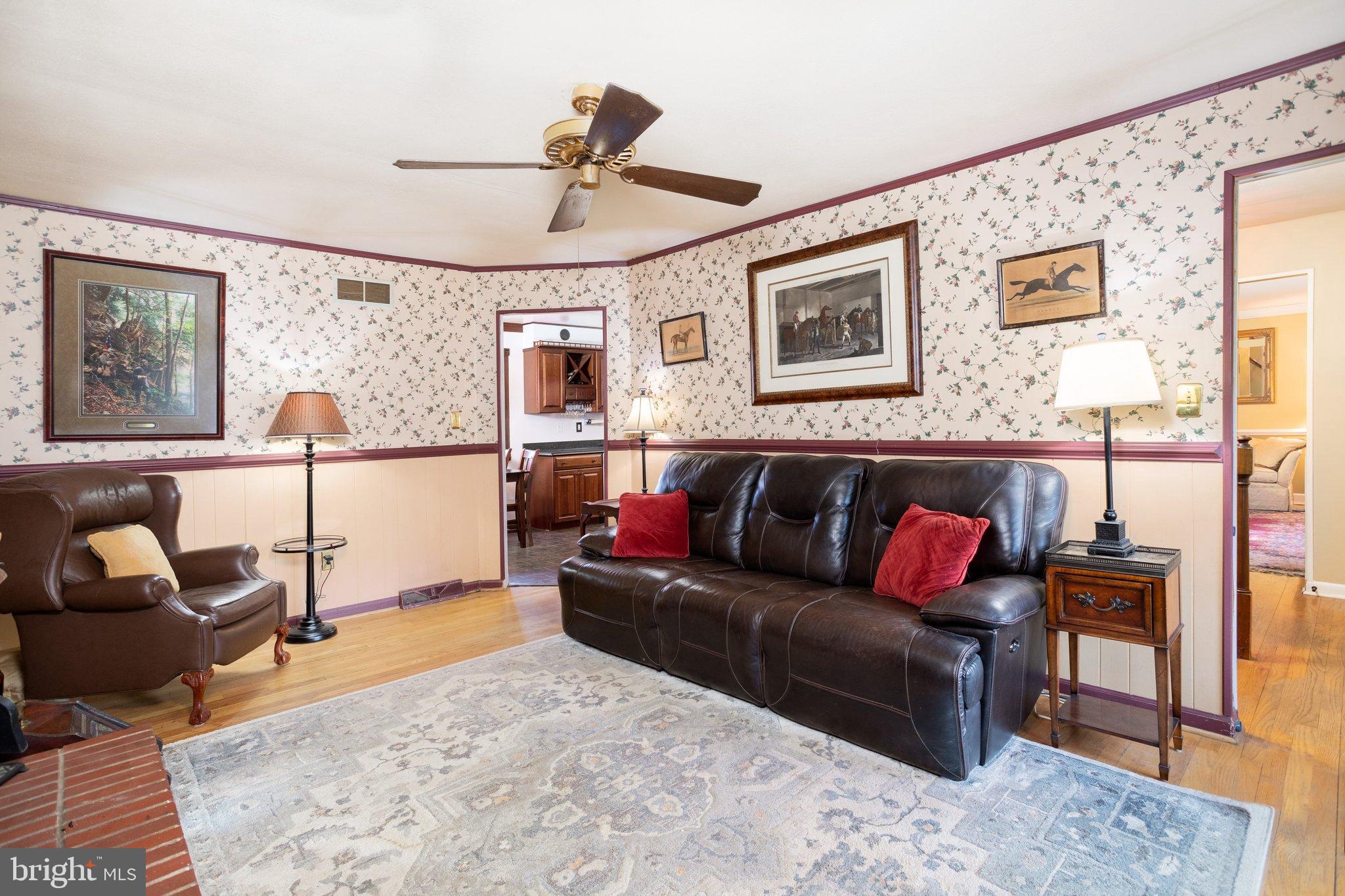 17207 Hunter Green Road Upperco, MD 21155 - Photo 6 of 56 Cozy Family Room off of kitchen with wood stove