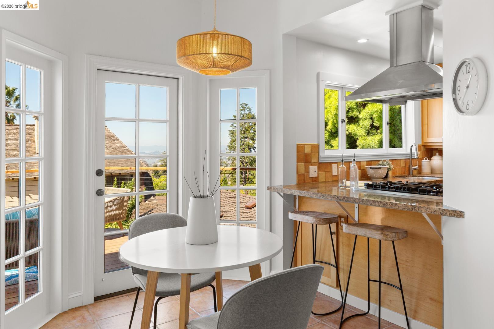 758 Spruce Street Berkeley, CA 94707 - Photo 17 of 60 Dining room with light tile patterned floors