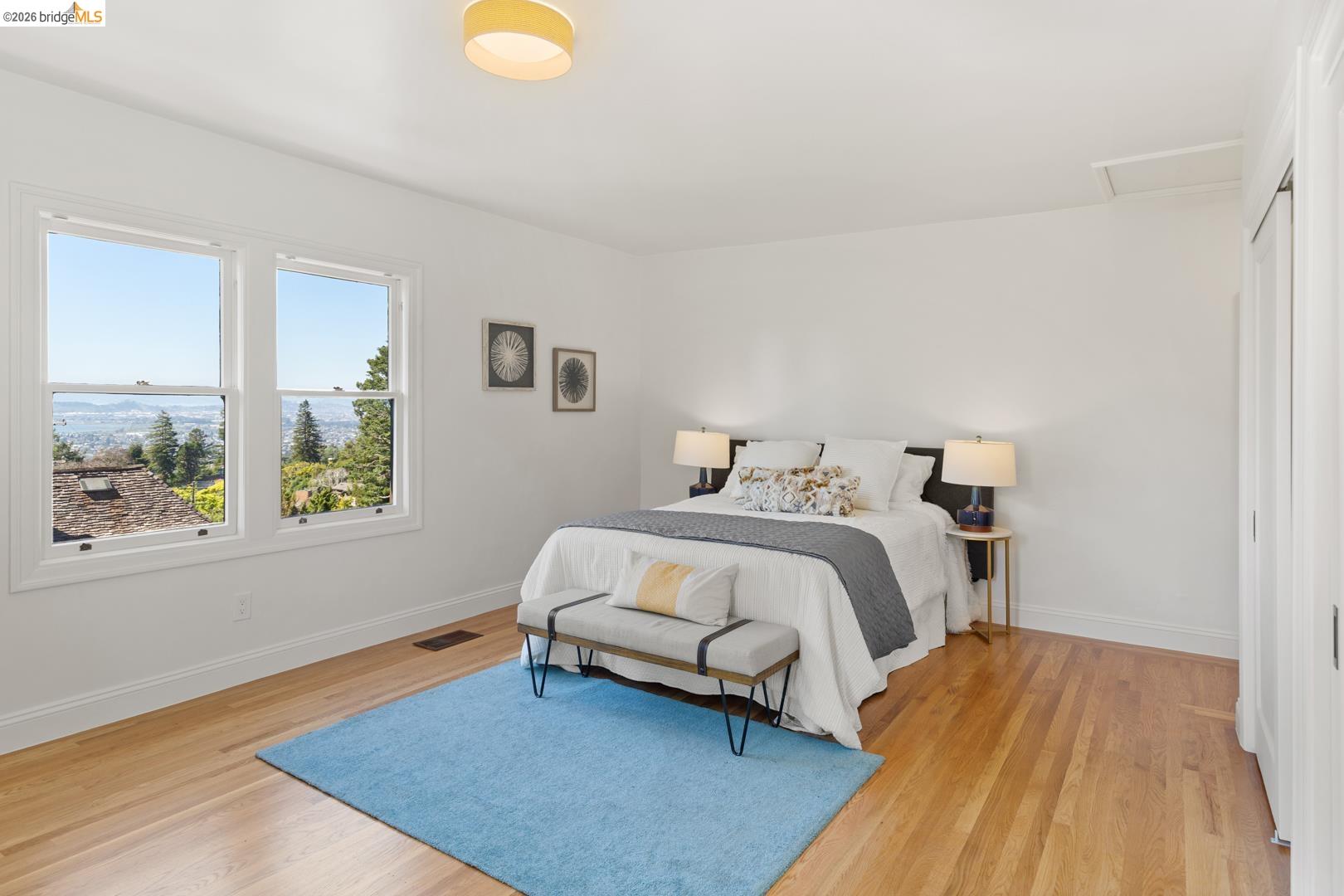 758 Spruce Street Berkeley, CA 94707 - Photo 27 of 60 Bedroom with light wood finished floors