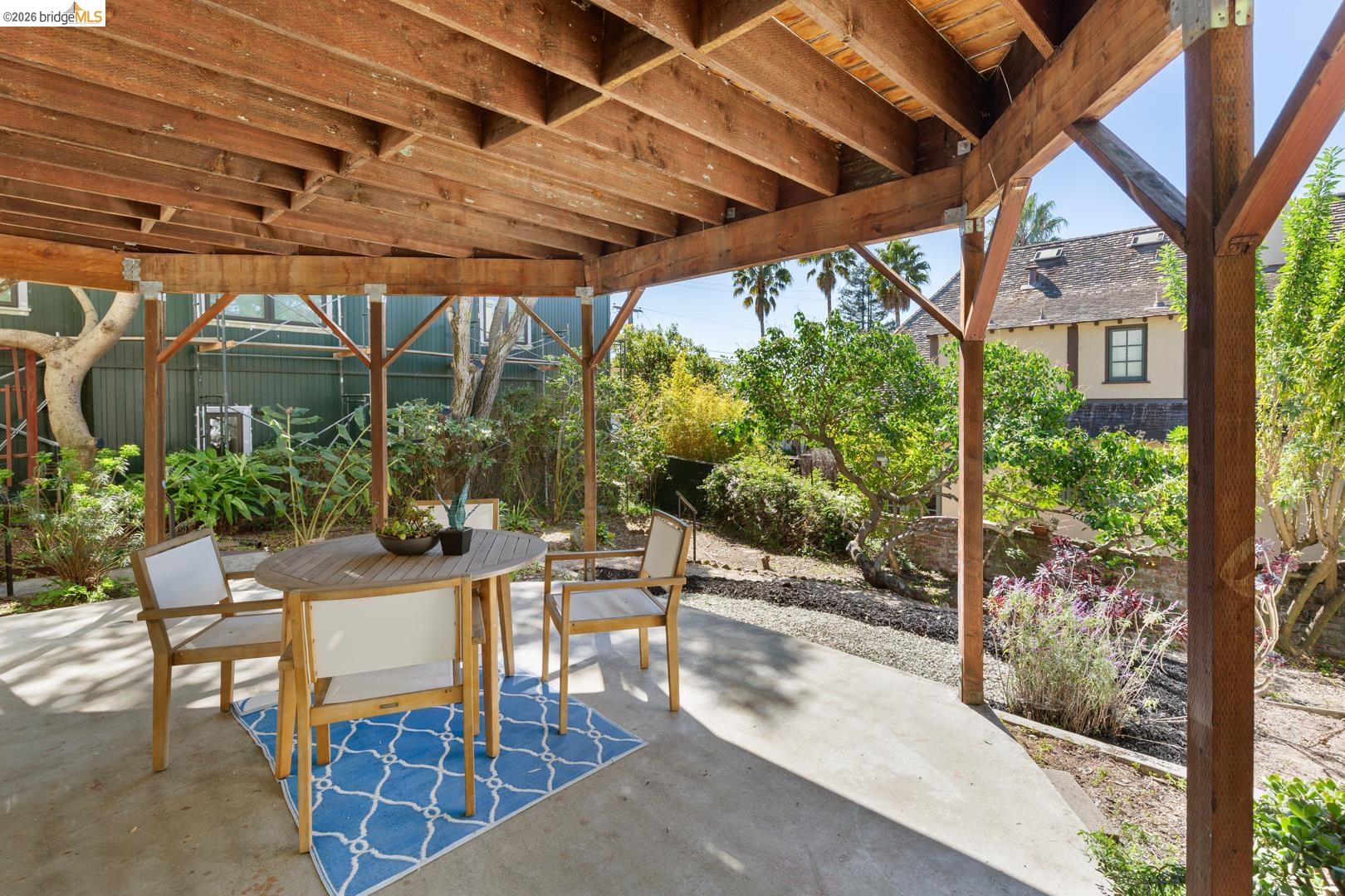 758 Spruce Street Berkeley, CA 94707 - Photo 38 of 60 View of patio / terrace with outdoor dining space