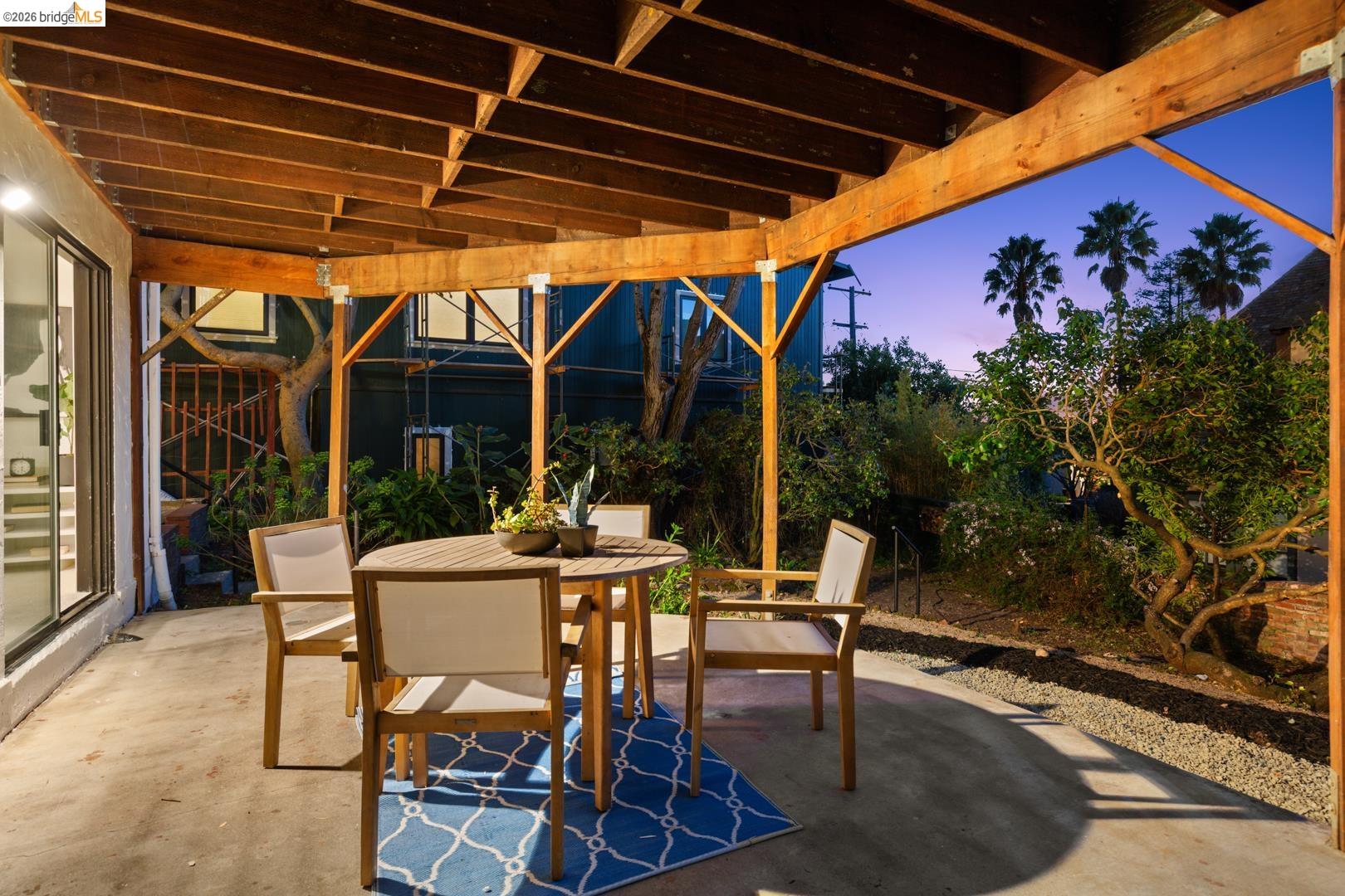758 Spruce Street Berkeley, CA 94707 - Photo 39 of 60 View of patio / terrace with outdoor dining area