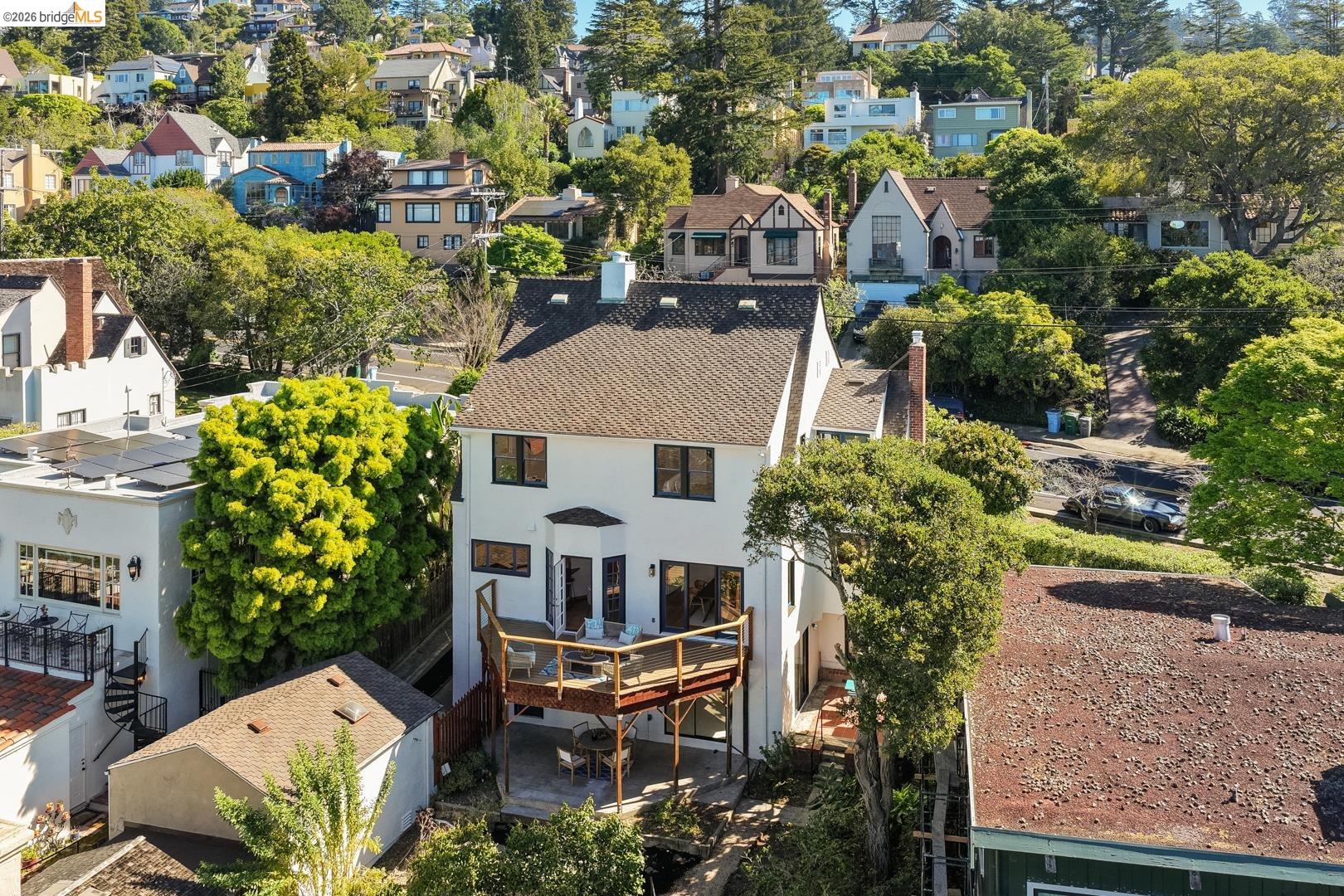 758 Spruce Street Berkeley, CA 94707 - Photo 43 of 60 Aerial view of residential area