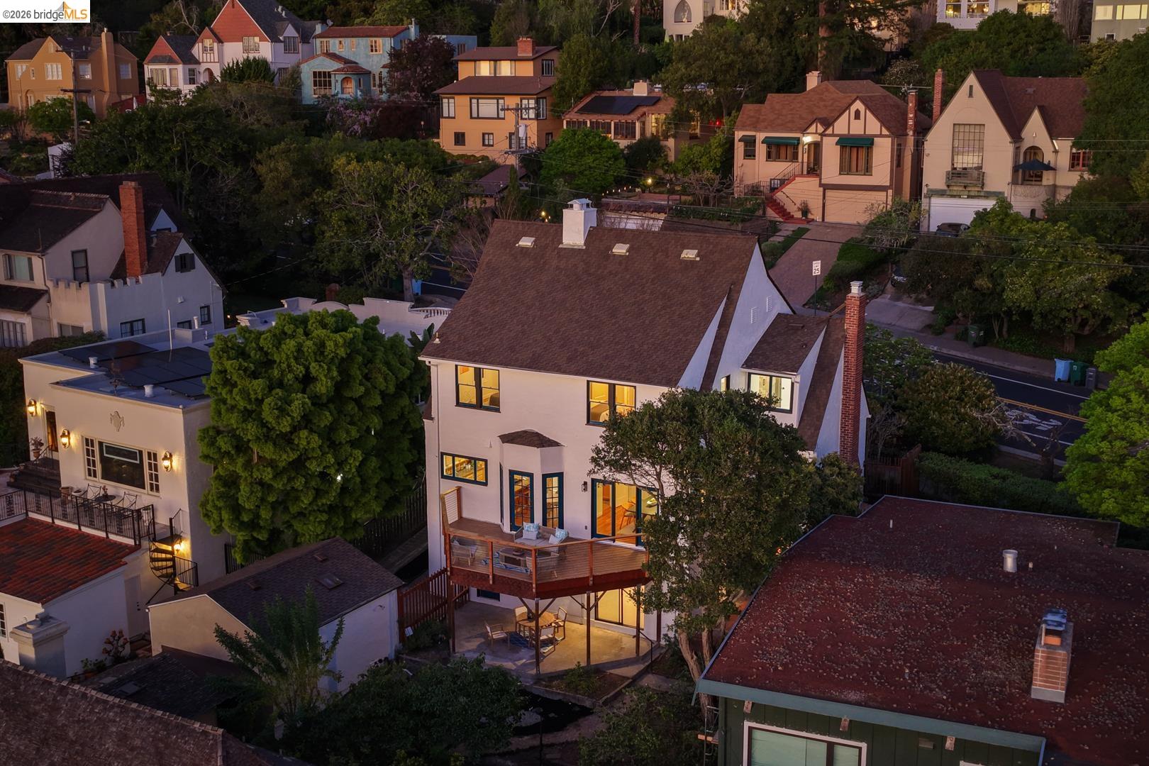 758 Spruce Street Berkeley, CA 94707 - Photo 44 of 60 Aerial view of residential area