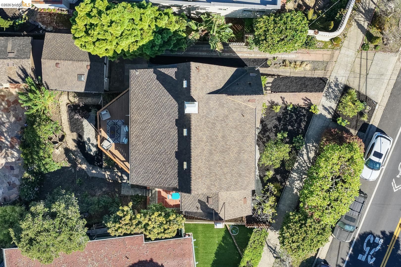 758 Spruce Street Berkeley, CA 94707 - Photo 48 of 60 Bird's eye view