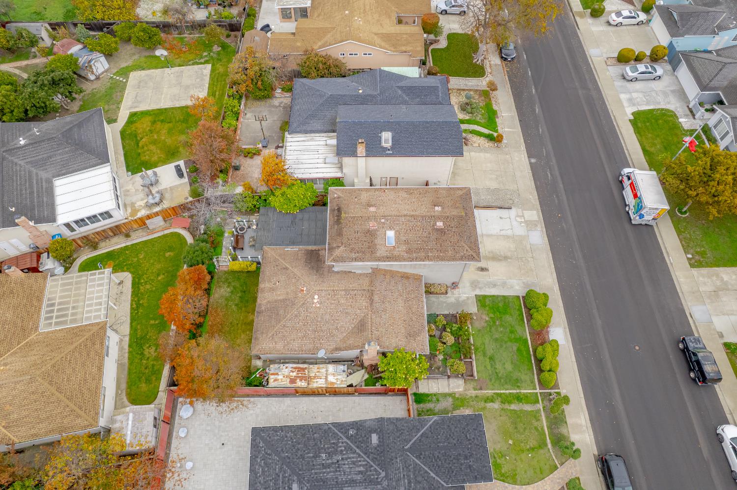4625 Ruth Way Union City, CA 94587 - Photo 48 of 60 an aerial view of residential houses with outdoor space