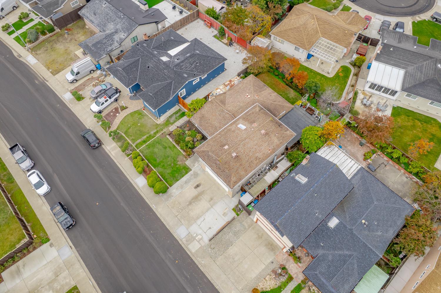 4625 Ruth Way Union City, CA 94587 - Photo 50 of 60 an aerial view of a house with a swimming pool