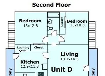 $1,350 | 1212 Brockenbraugh Court, Unit D, Metairie, LA 70005