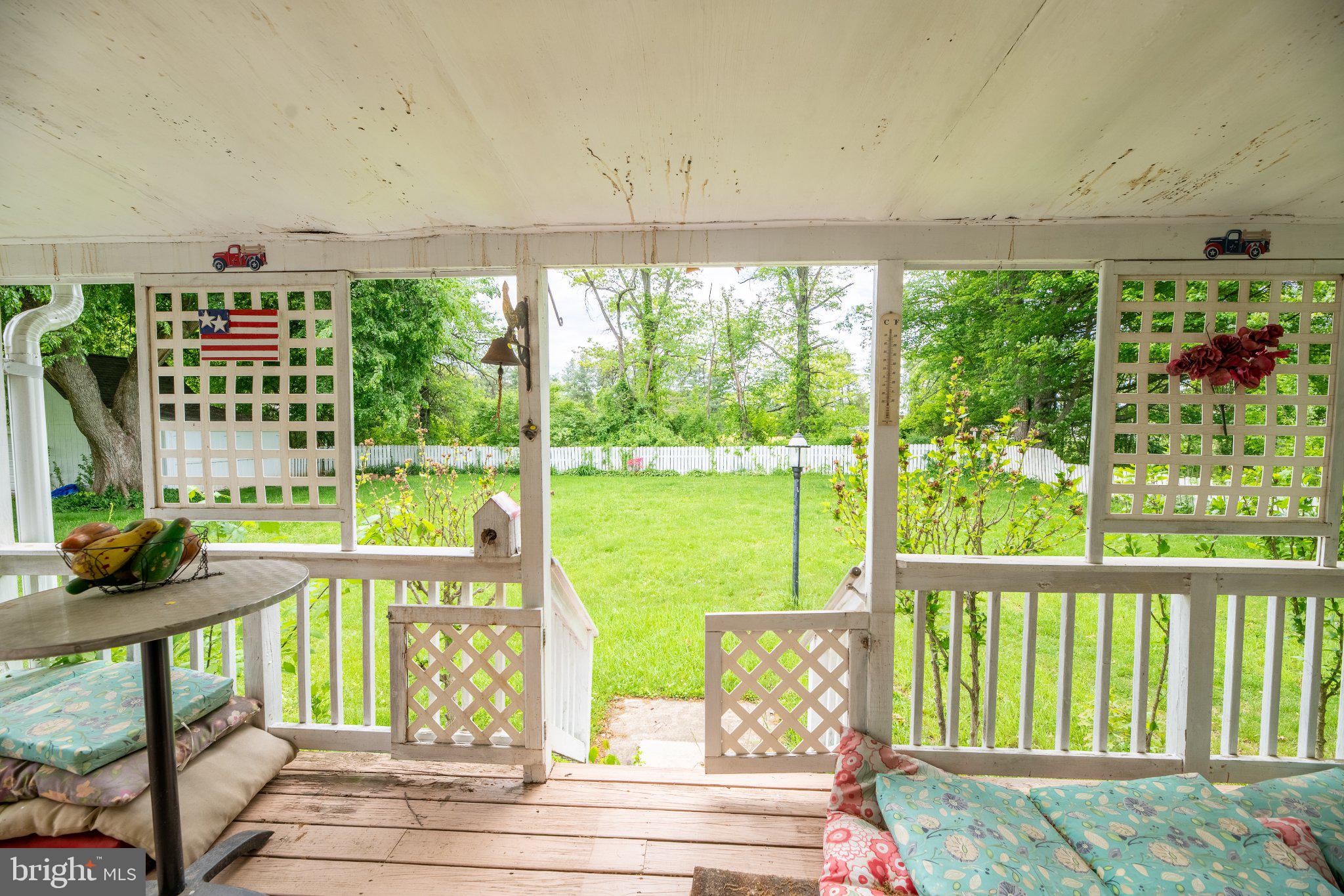 57 Diverty Road Pennington, NJ 08534 - Photo 61 of 86 Charming porch with garden views.