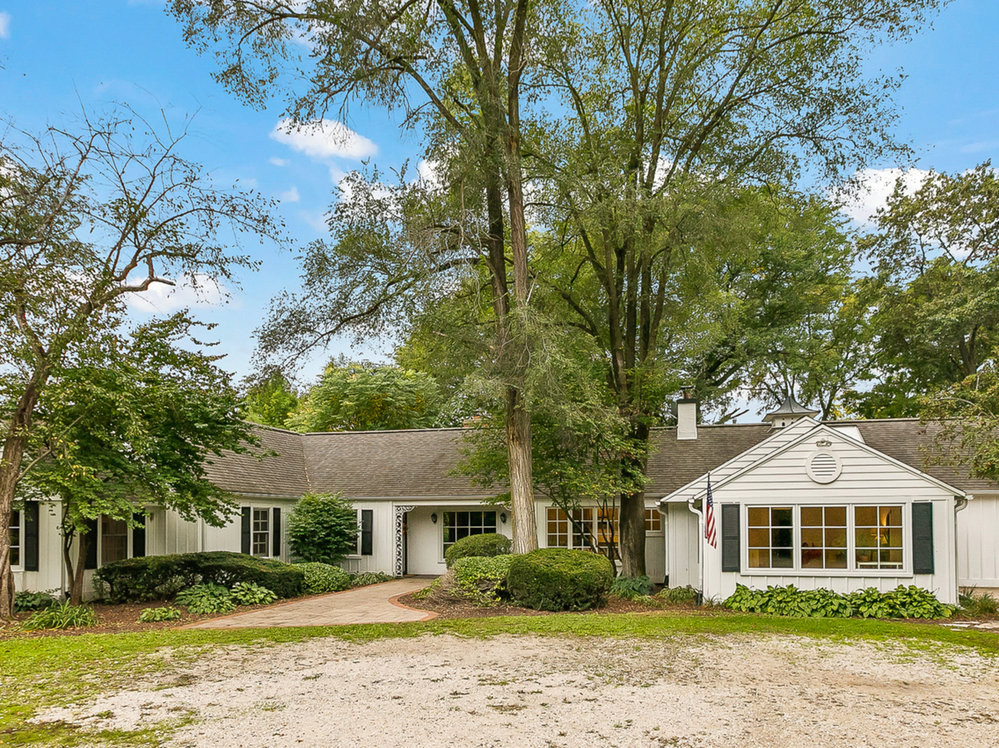 32W501 Derby Road Wayne, IL 60184 - Photo 1 of 28 a front view of a house with a garden