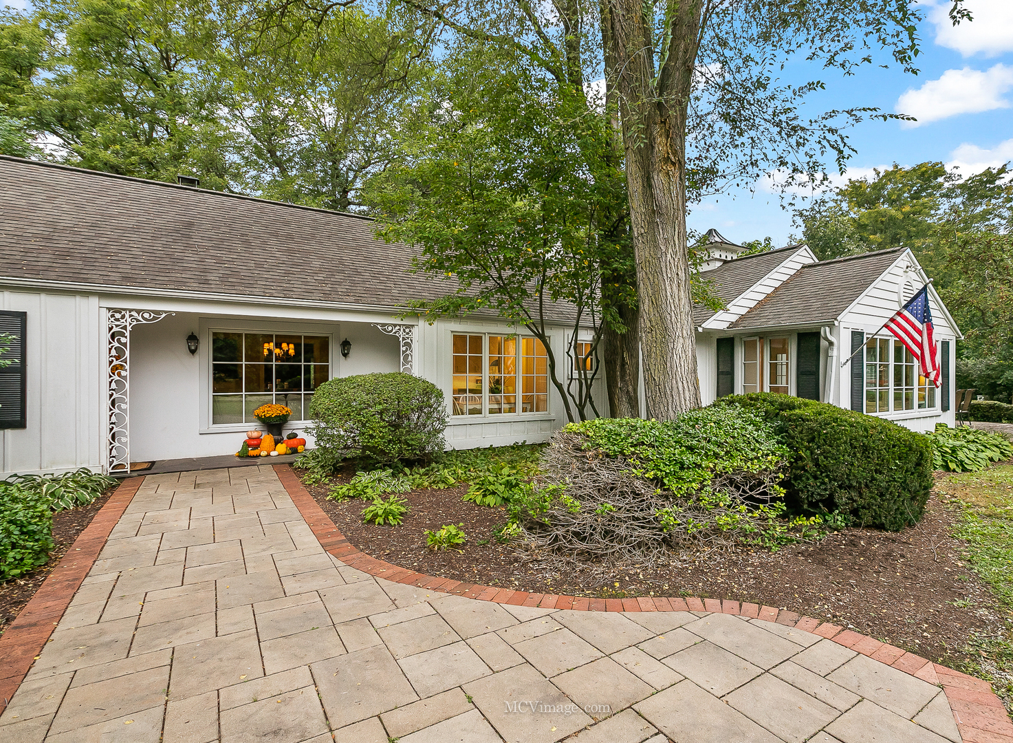 32W501 Derby Road Wayne, IL 60184 - Photo 2 of 28 a front view of a house with a yard