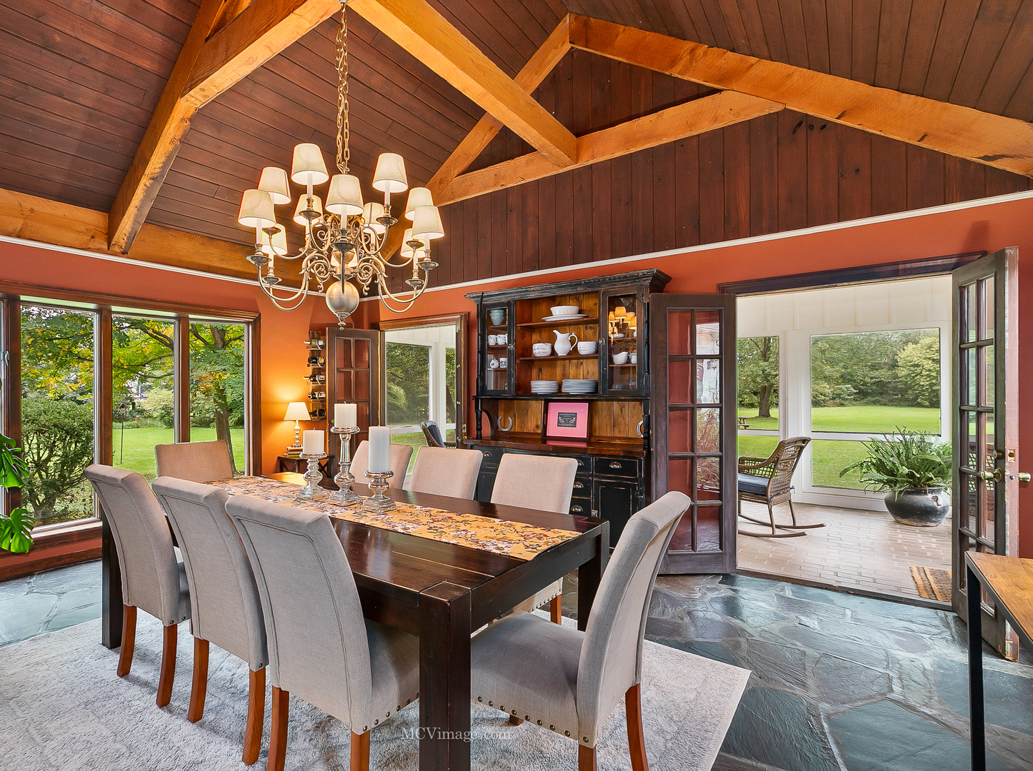 32W501 Derby Road Wayne, IL 60184 - Photo 6 of 28 a view of a dining room with furniture window and outside view
