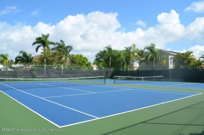 9506 Fox Trot Lane Boca Raton, FL 33496 - Photo 24 of 26 a view of a tennis court