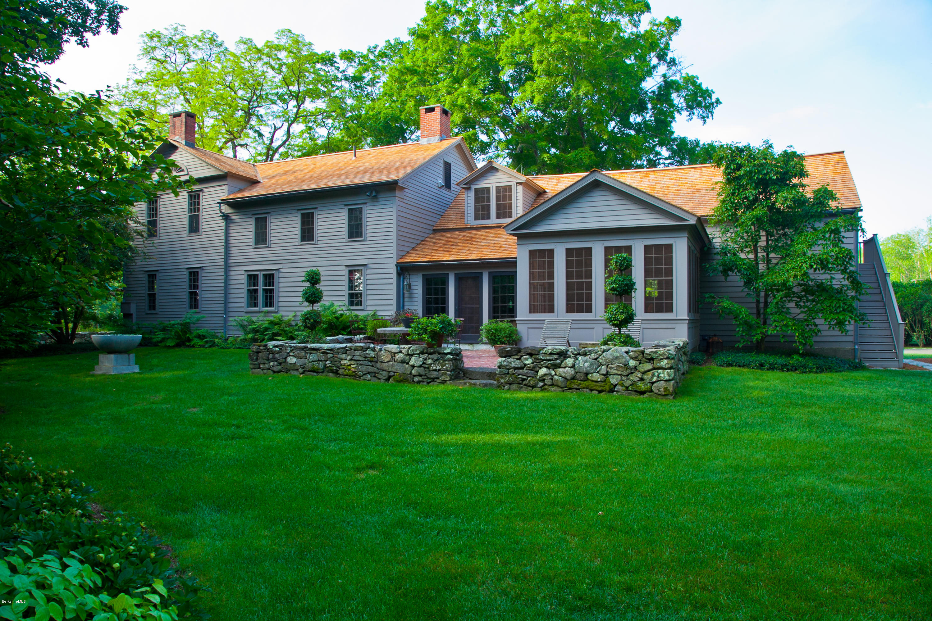 514 Rannapo Road Sheffield, MA 01257 - Photo 15 of 83 5 Rear Elevation