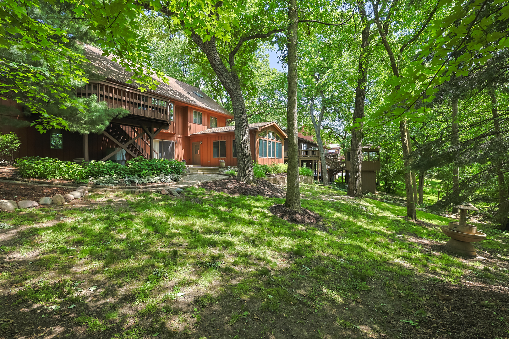 437 High Road Cary, IL 60013 - Photo 46 of 48 a front view of a house with a yard