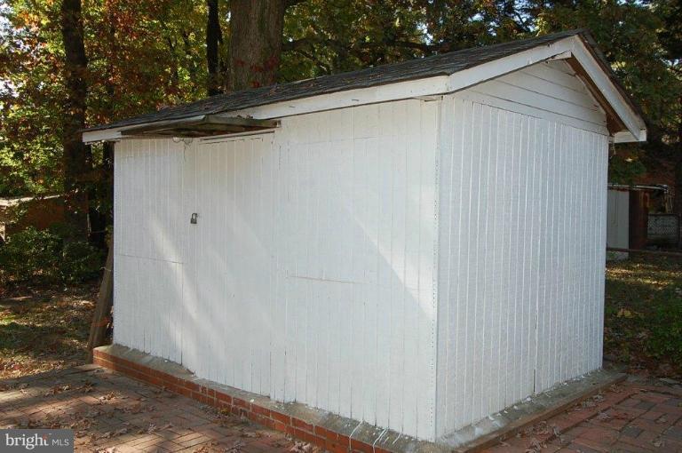 2422 Harmon Road Silver Spring, MD 20902 - Photo 14 of 26 Storage shed in back yard
