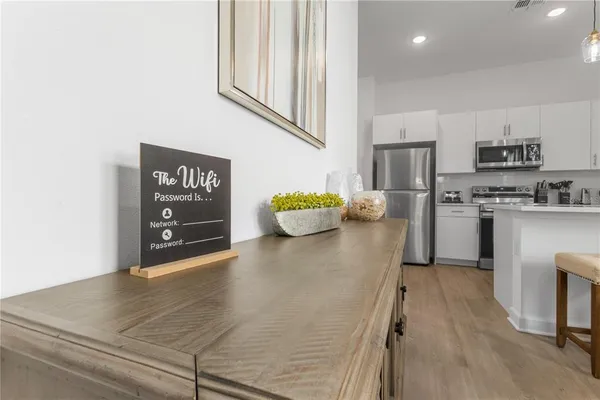 a living room with a couch