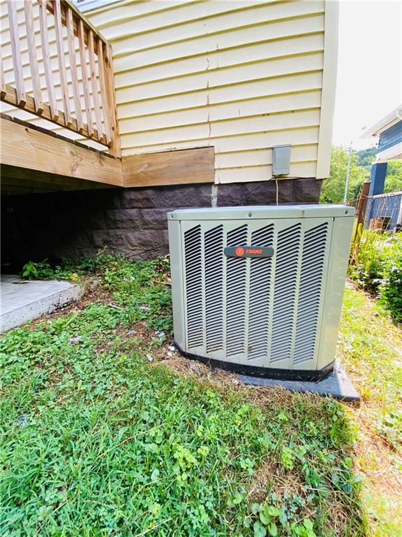3821 Evergreen Road Pittsburgh, PA 15214 - Photo 17 of 20 Central A/C... commercial says "Nothing stops a TRANE."