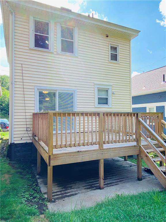 3821 Evergreen Road Pittsburgh, PA 15214 - Photo 3 of 20 Rear angle of back of house and deck.