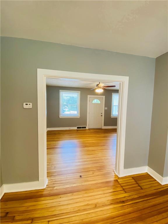 3821 Evergreen Road Pittsburgh, PA 15214 - Photo 6 of 20 Open doorway between living room and dining room.