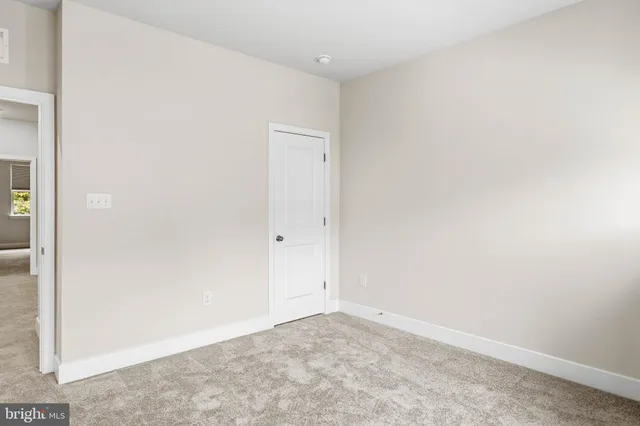 a view of empty room