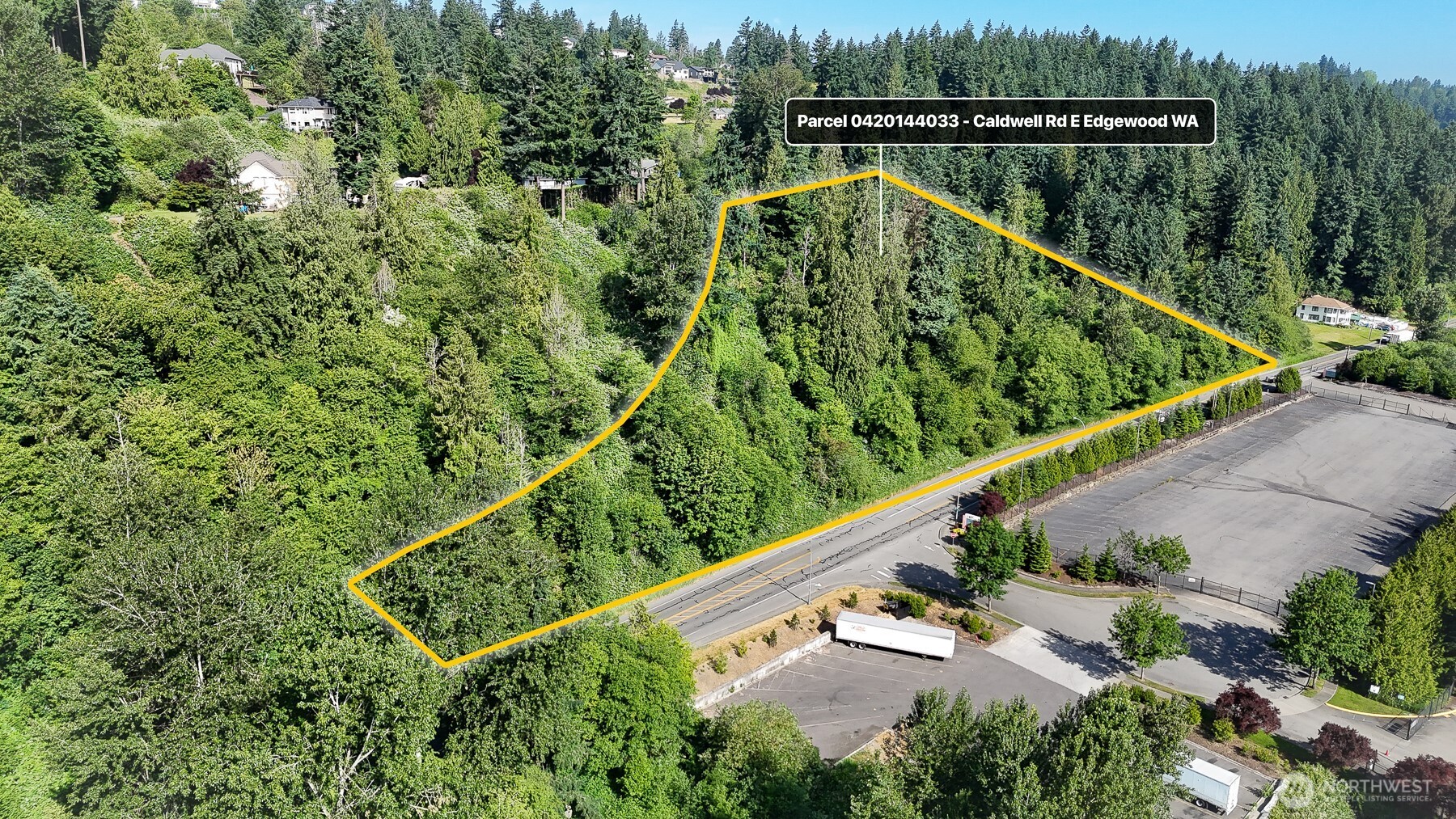 0 Caldwell Road East Puyallup, WA 98372 - Photo 13 of 13 a view of swimming pool with a balcony