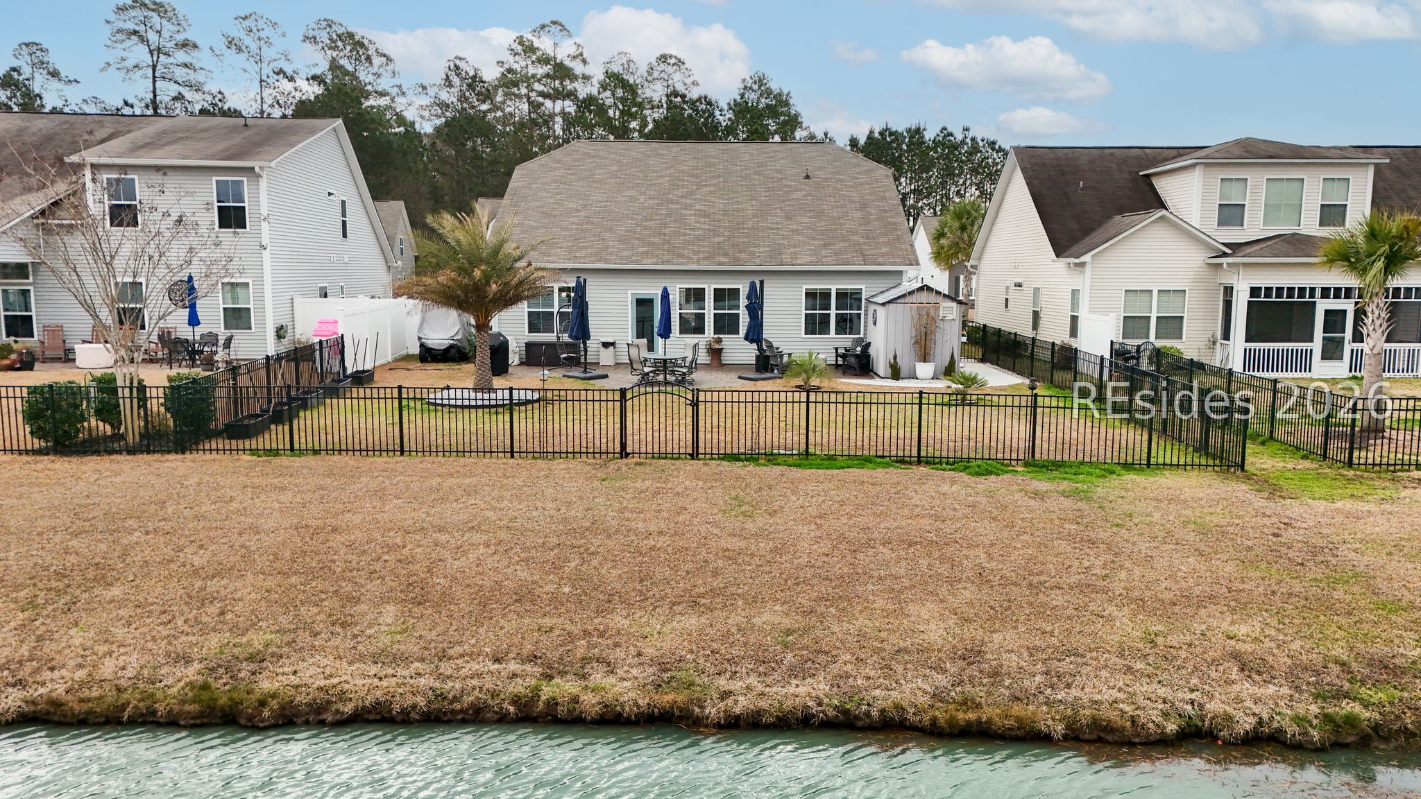 169 Fort Sullivan Drive Ridgeland, SC 29936 - Photo 44 of 57 Fenced Yard & The shed conveys