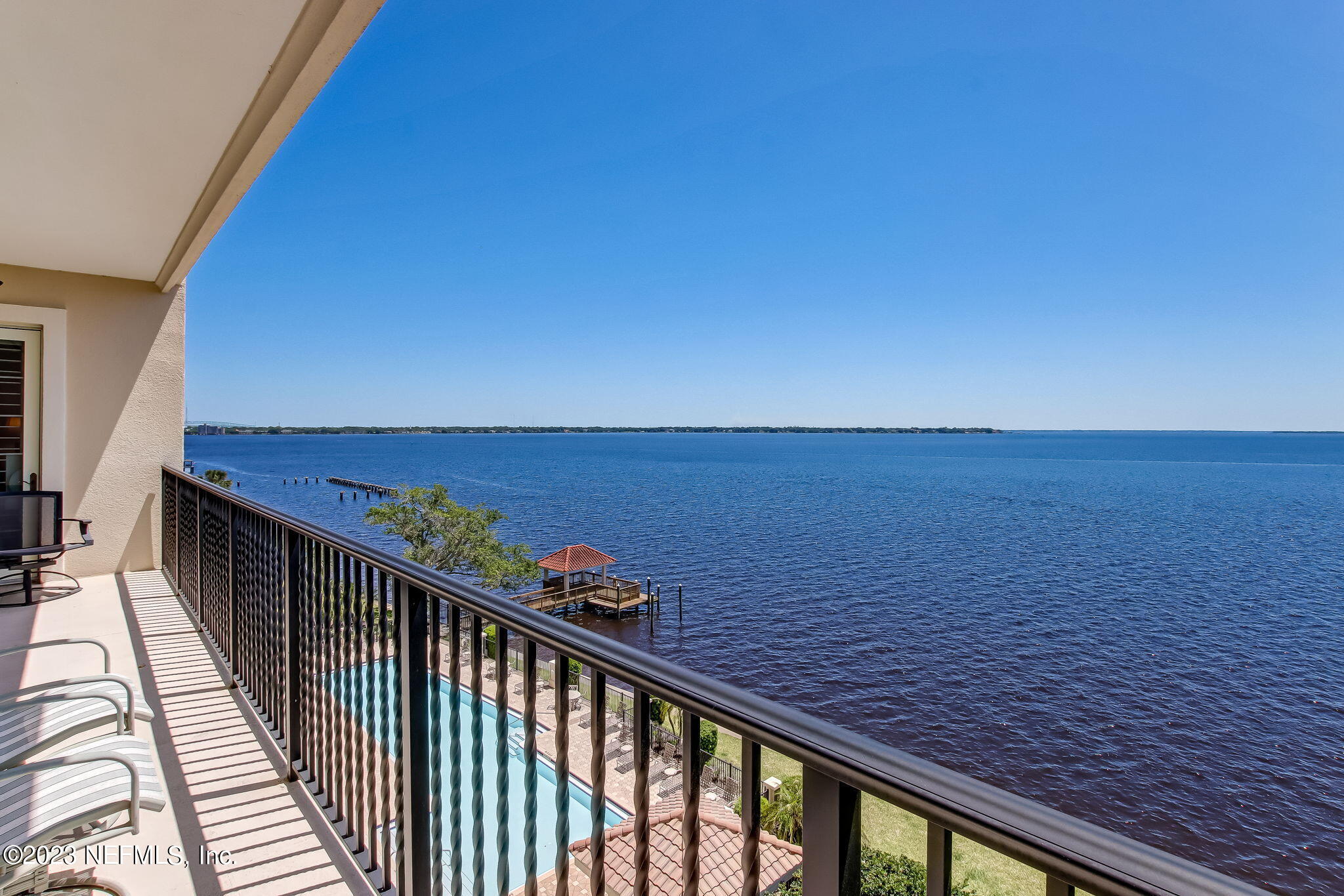 2358 Riverside Avenue, Unit 406 Jacksonville, FL 32204 - Photo 11 of 54 a view of deck and ocean view