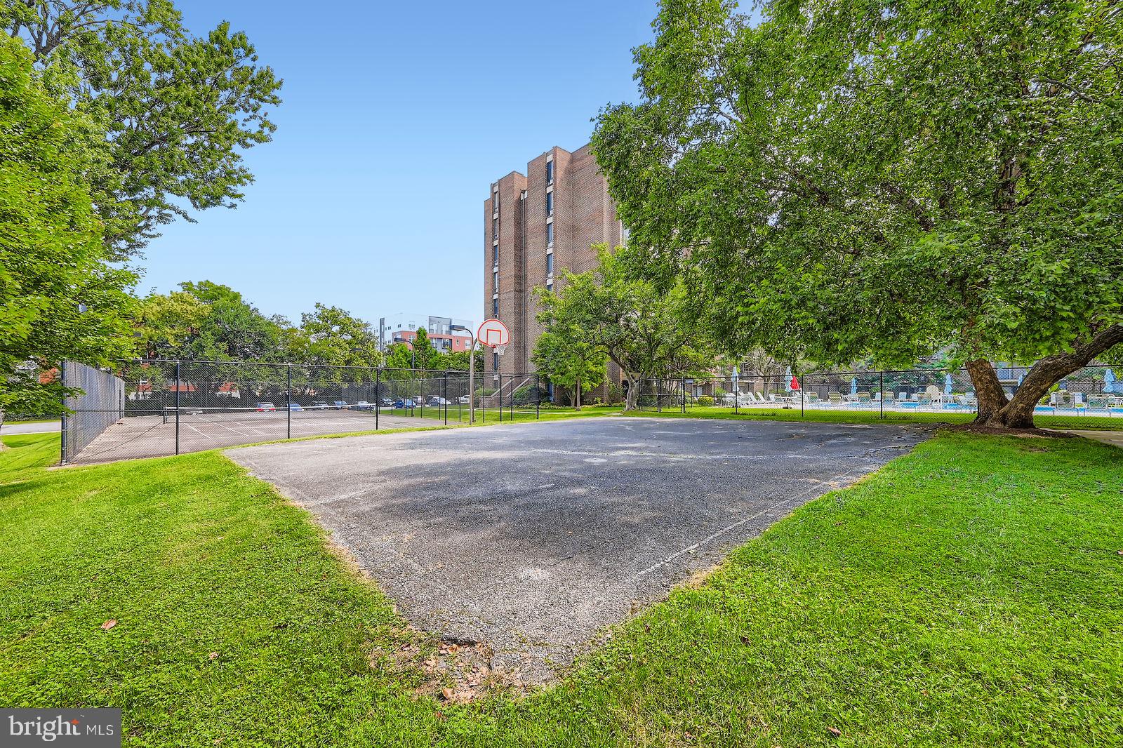 9900 Georgia Avenue, Unit 27716 Silver Spring, MD 20902 - Photo 27 of 37 a view of outdoor space with garden and trees
