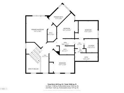 $767,500 | 121 Waverly Forest Lane, Chapel Hill, NC 27516