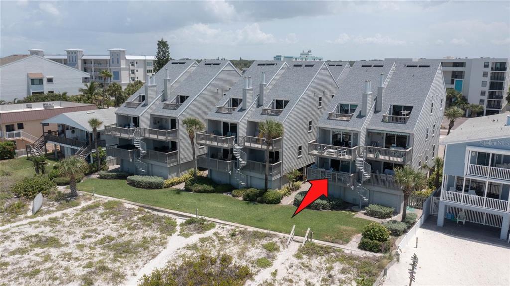 19930 Gulf Boulevard, Unit 5C Indian Shores, FL 33785 - Photo 41 of 55 an aerial view of multiple house