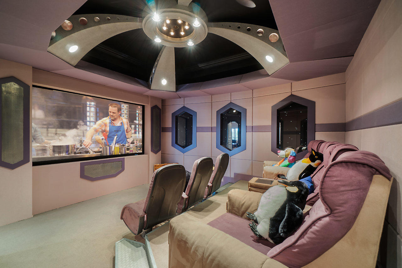 7663 Fenwick Place Boca Raton, FL 33496 - Photo 31 of 49 Upstairs Movie Theater