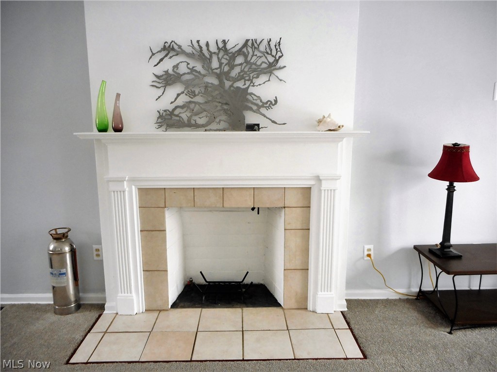 3554 Tullamore Road Cleveland, OH 44118 - Photo 9 of 28 Close up of the Fireplace
