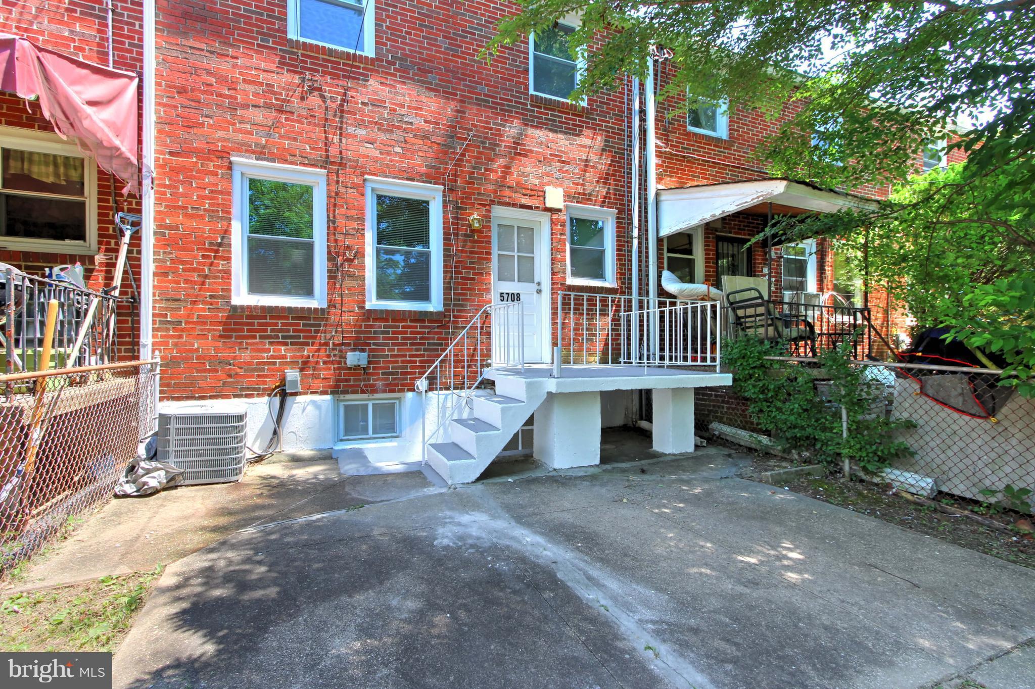 5708 Maplehill Road Baltimore, MD 21239 - Photo 18 of 29 Rear Exterior