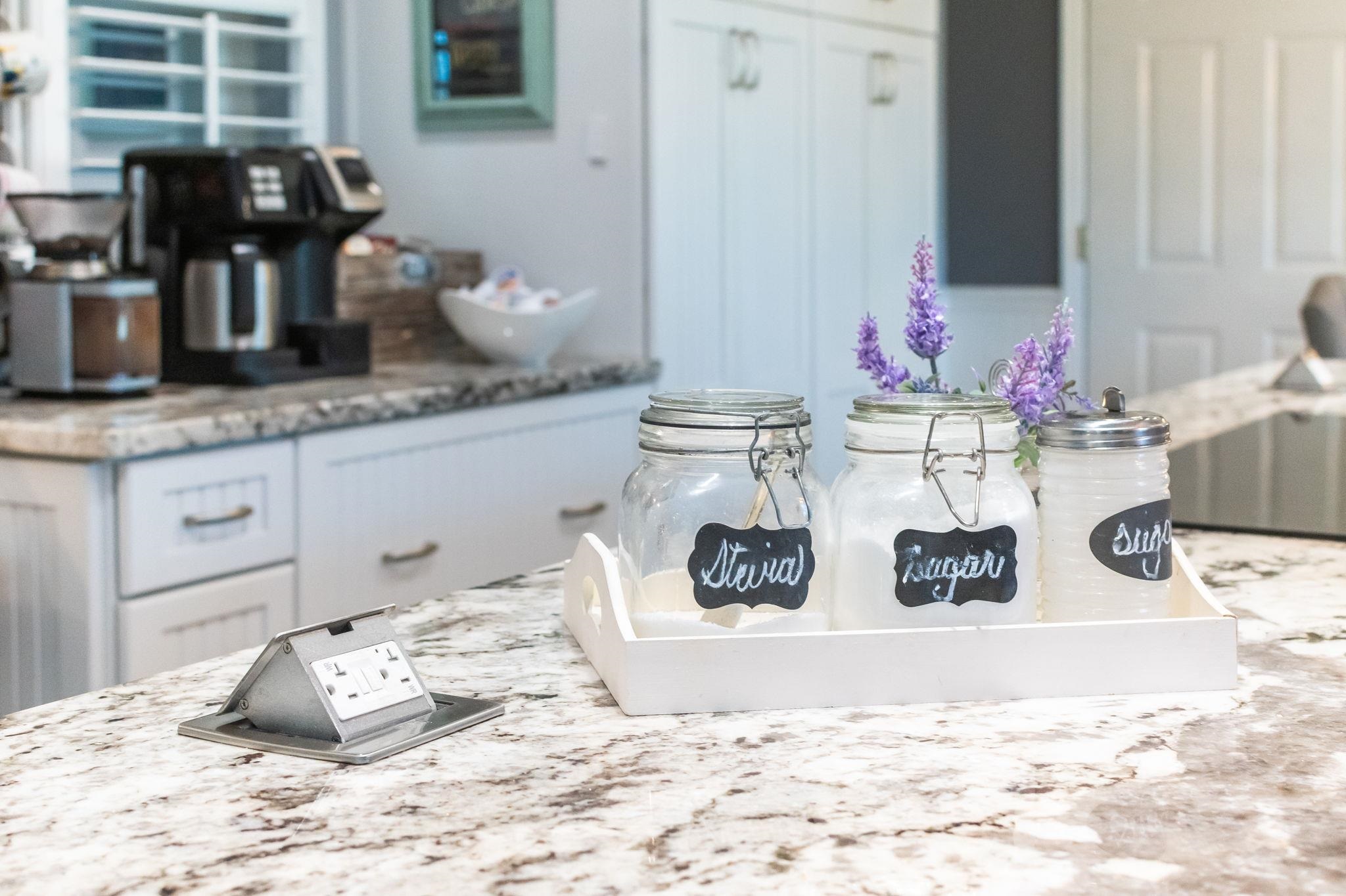5312 Riverview Drive St. Augustine, FL 32080 - Photo 16 of 54 a view of kitchen island with granite countertop cabinets