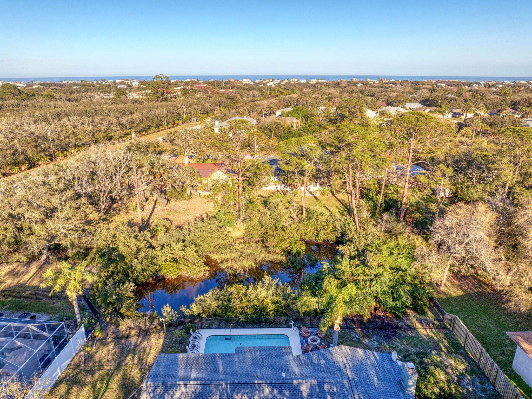 5312 Riverview Drive St. Augustine, FL 32080 - Photo 51 of 54 an aerial view of residential houses with outdoor space