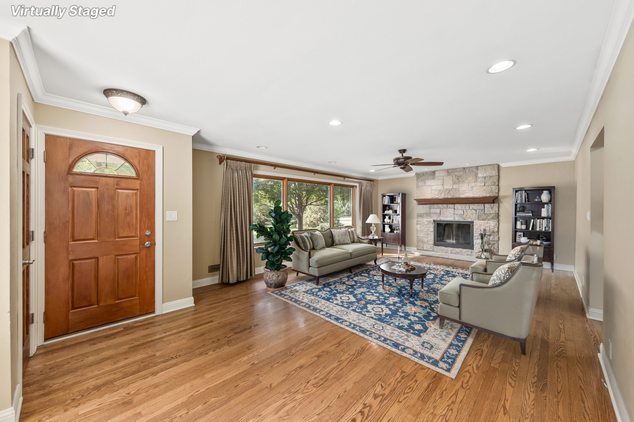 1920 Fairhaven Boulevard Elm Grove, WI 53122 - Photo 4 of 50 Virtually Staged Living Room