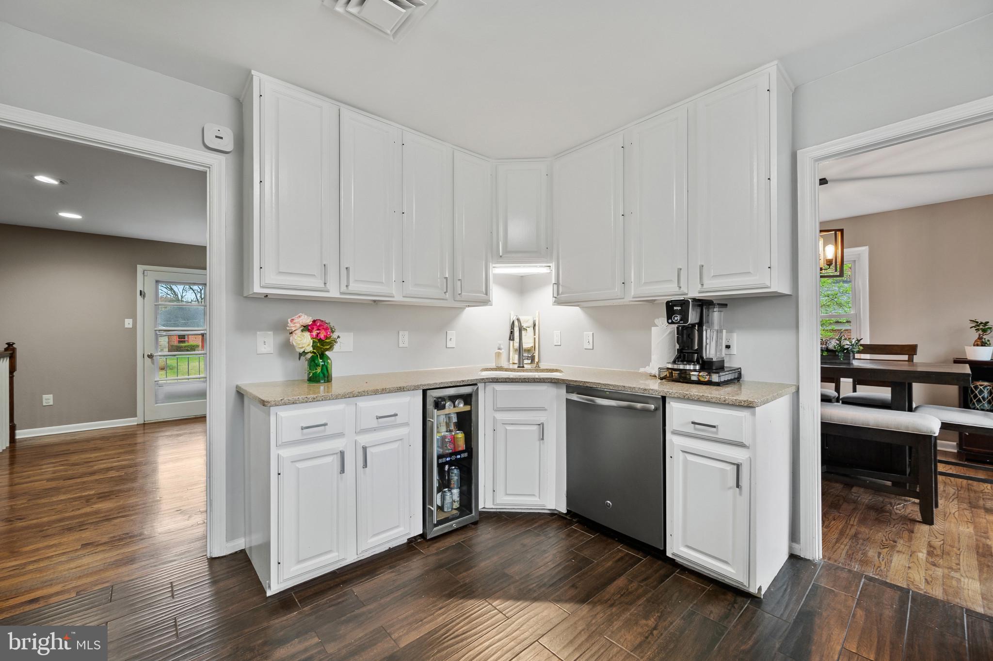 1213 Dale Drive Silver Spring, MD 20910 - Photo 11 of 34 Granite counters and wine fridge