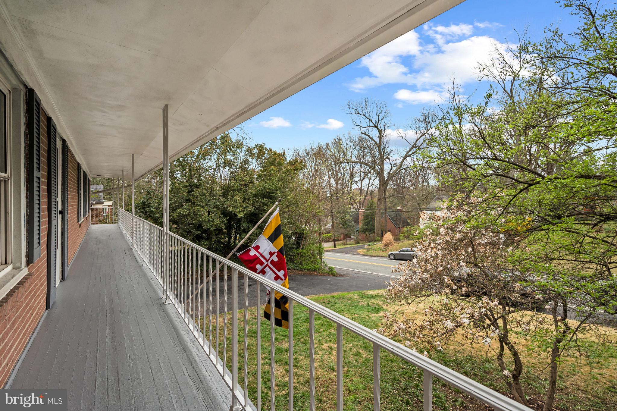 1213 Dale Drive Silver Spring, MD 20910 - Photo 25 of 33 Full length front balcony.