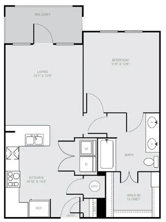 $1,304 | 4600 East McKinney Street, Unit 2309, Denton, TX 76208