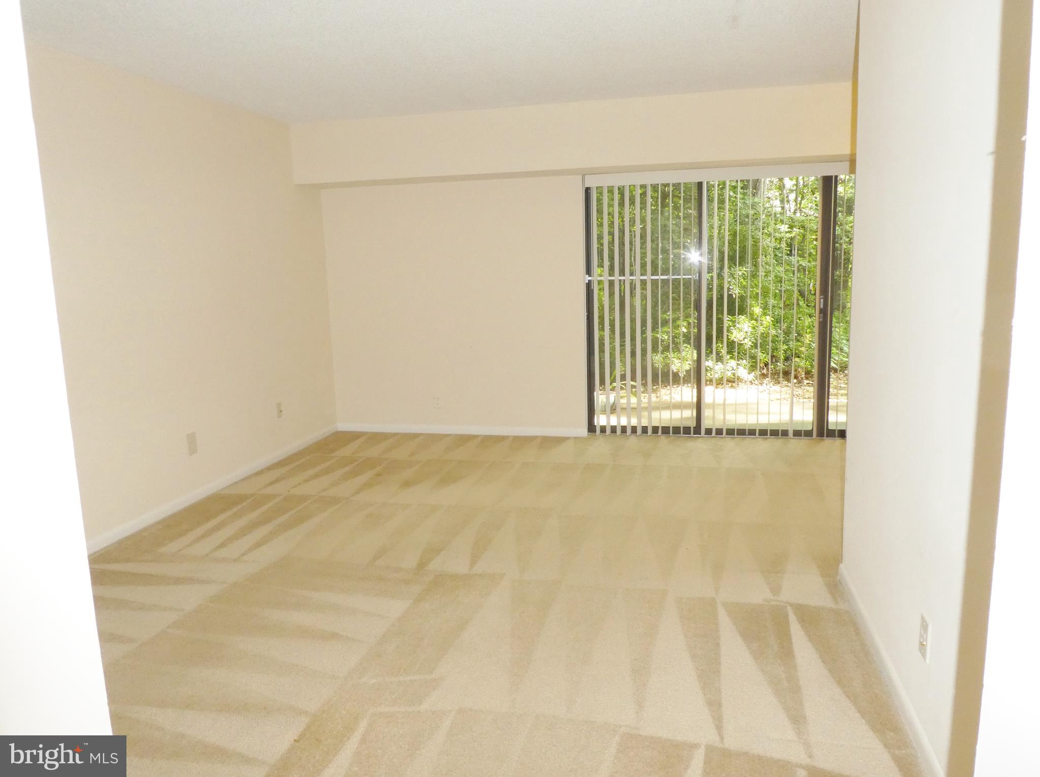 2220 Castle Rock Square, Unit 1B Reston, VA 20191 - Photo 6 of 36 View from hallway to SGD and Patio