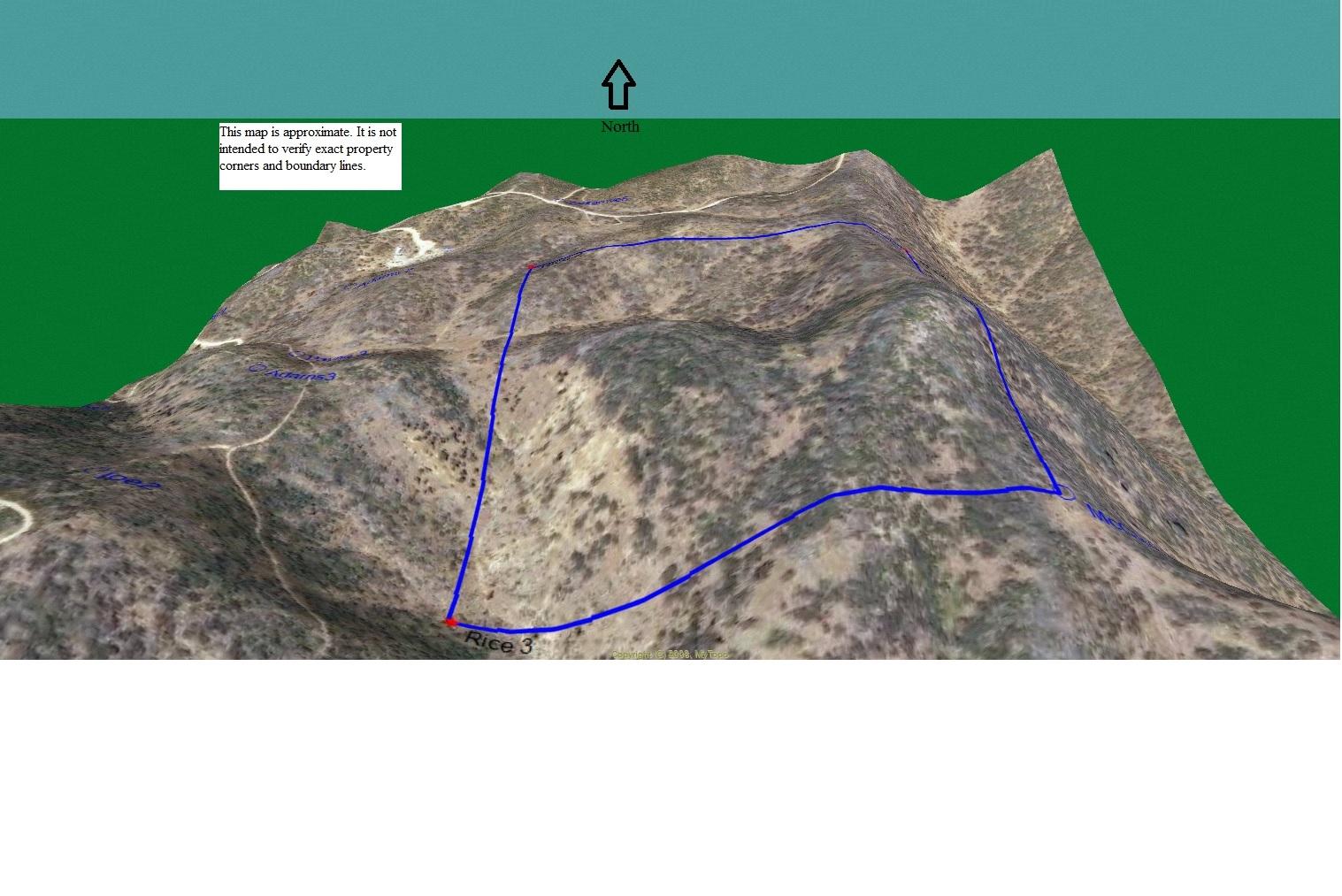 38-acres Backbone Road Bella Vista, CA 96008 - Photo 3 of 5 3d aerial