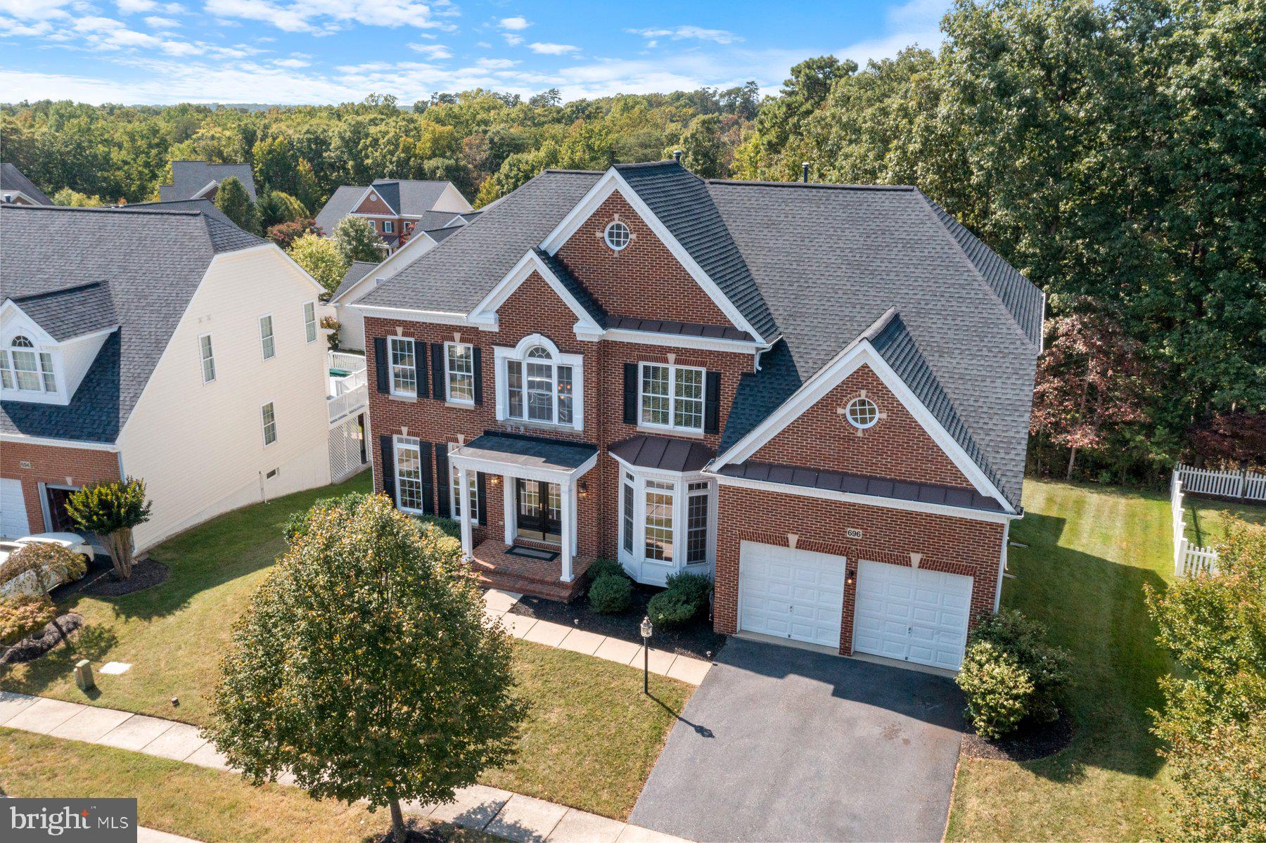 696 Reliance Drive Odenton, MD 21113 - Photo 4 of 82 Aerial View of Exterior Front of Home