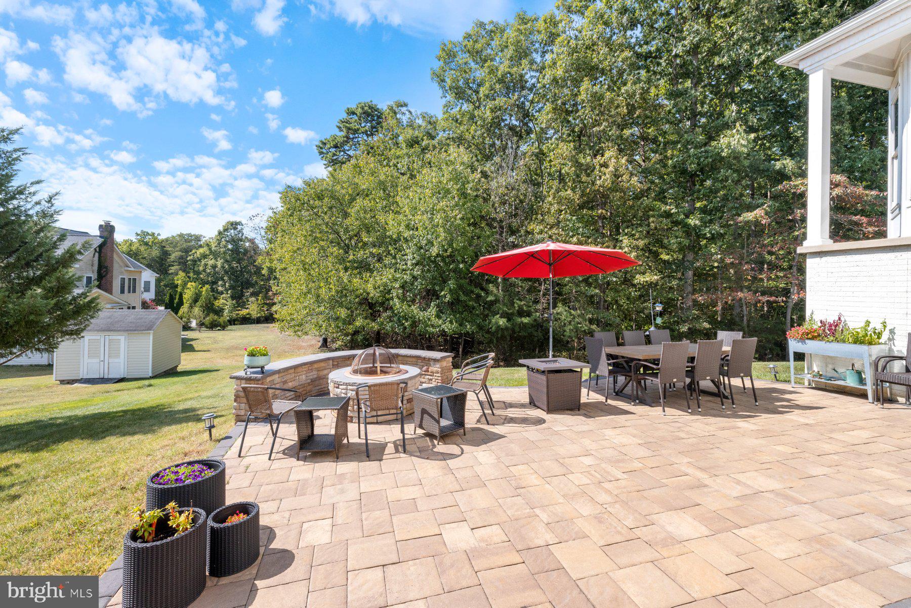 696 Reliance Drive Odenton, MD 21113 - Photo 63 of 82 Beautiful Back Patio- backs to woods