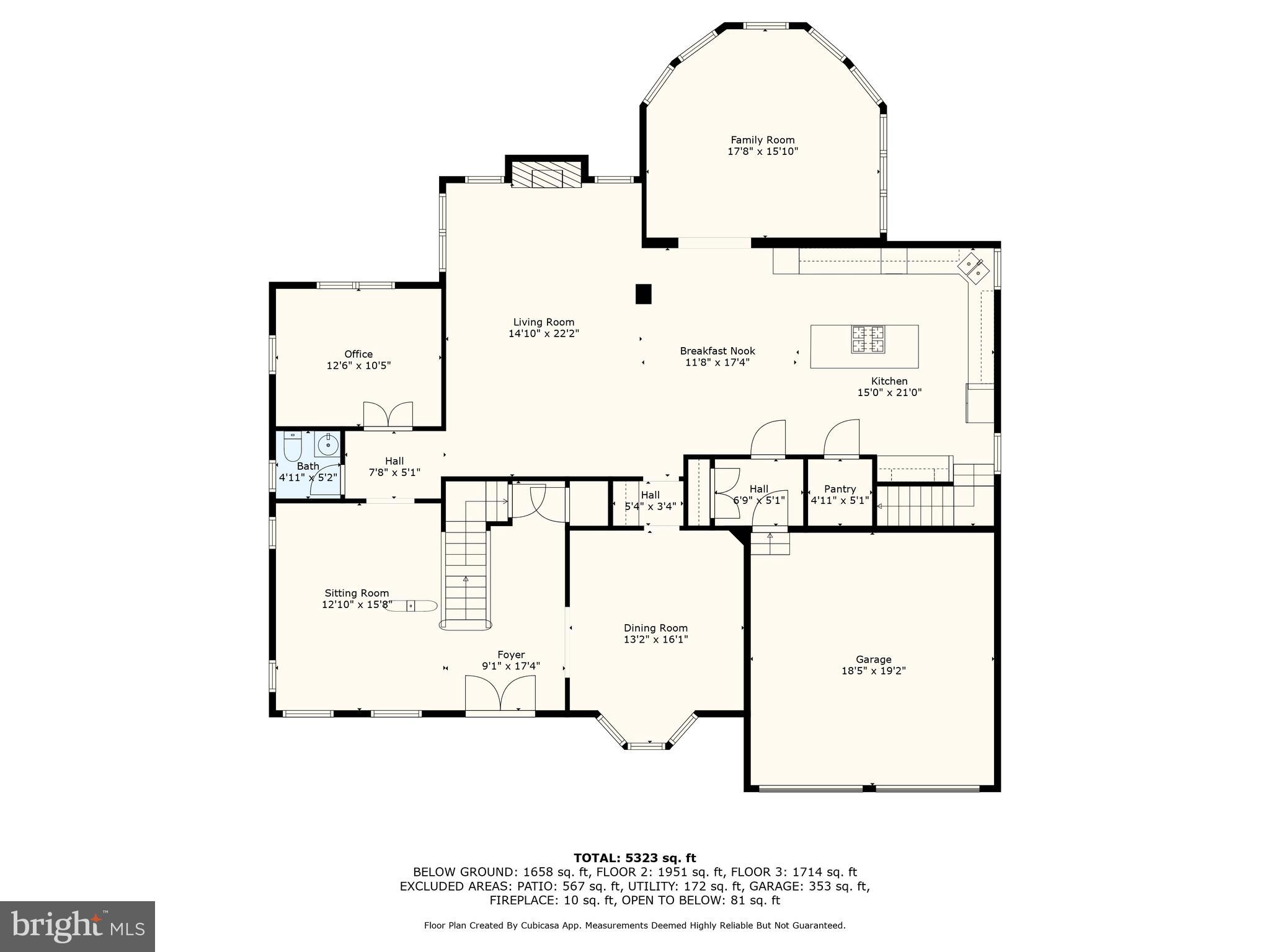 696 Reliance Drive Odenton, MD 21113 - Photo 79 of 82 Main Level Floor plan