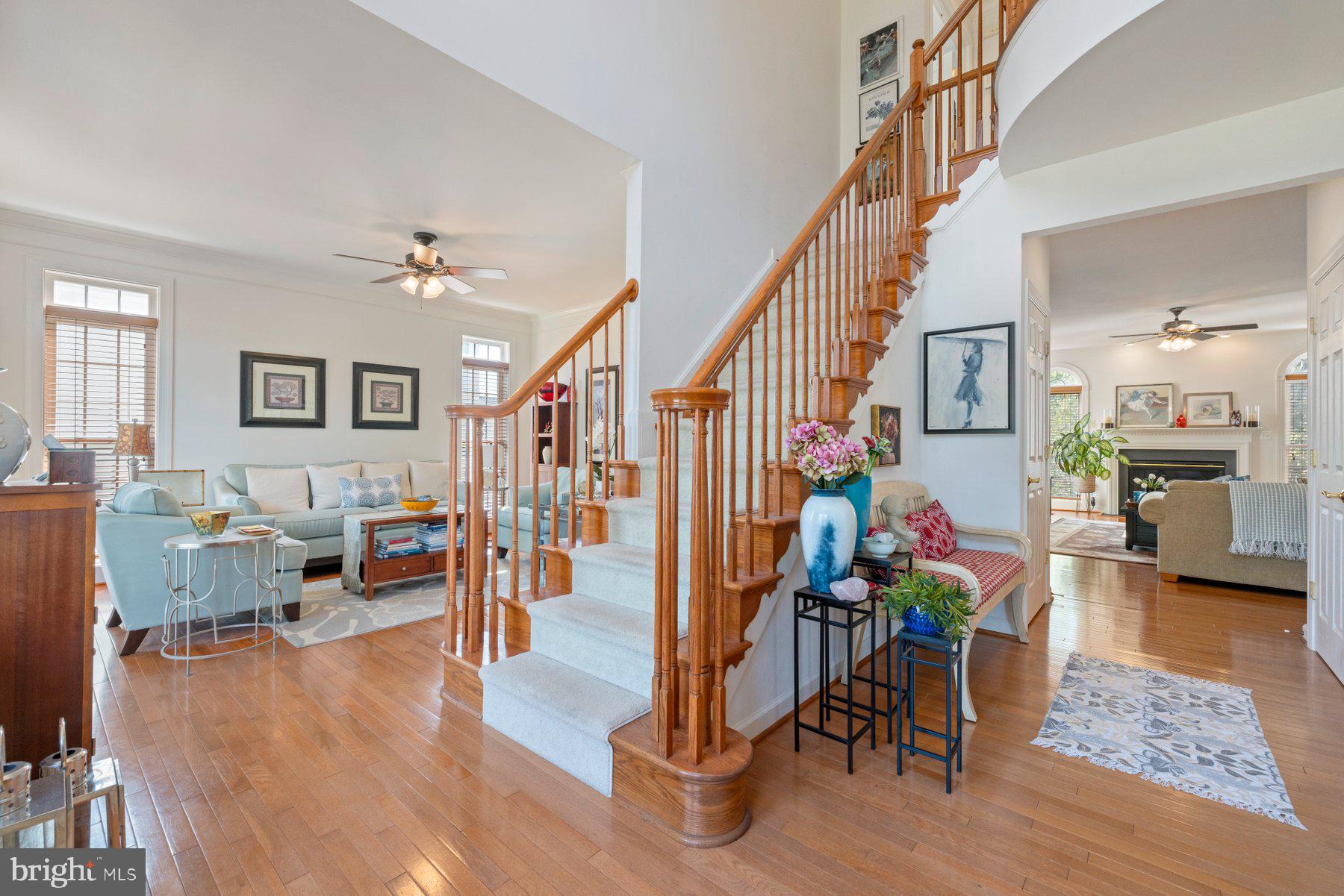 696 Reliance Drive Odenton, MD 21113 - Photo 7 of 82 Entryway with grand staircase
