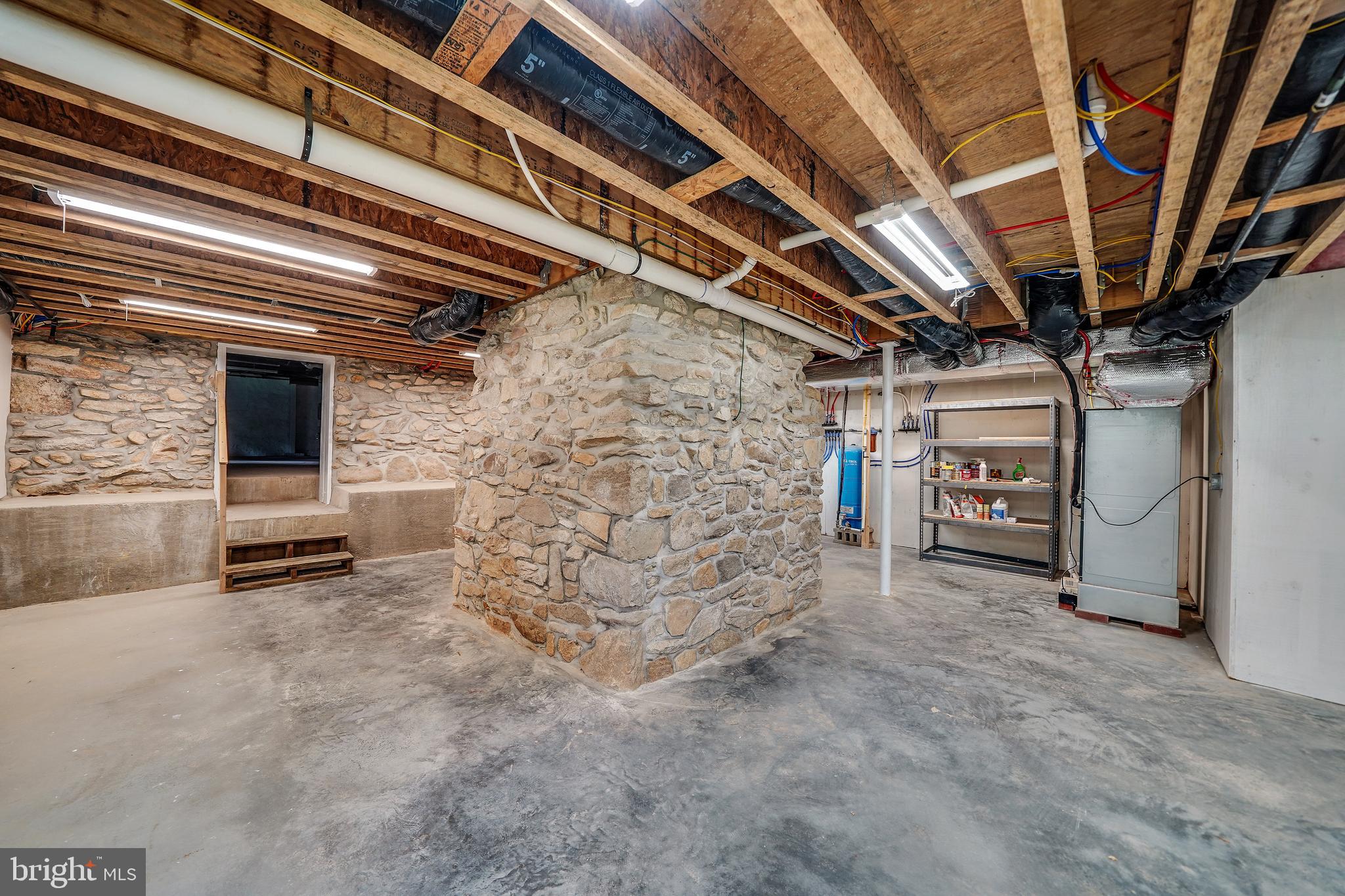 349 Corner Ketch Road Downingtown, PA 19335 - Photo 47 of 69 Full basement with easy access to new utilities