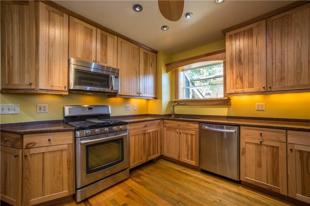 172 Bellbridge Road Elizabeth, PA 15037 - Photo 6 of 25 This view of the kitchen shows the abundant work and storage space it offers. Grow kitchen herbs in the sunny garden window overlooking the left side yard.