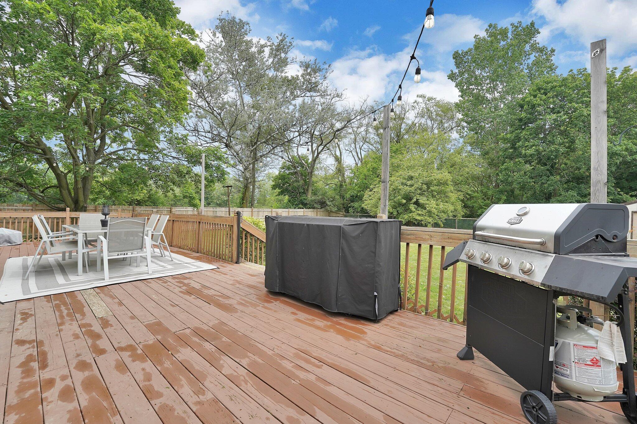 5524 Cosgray Road Dublin, OH 43016 - Photo 12 of 35 Step out to back deck great for entertaining!